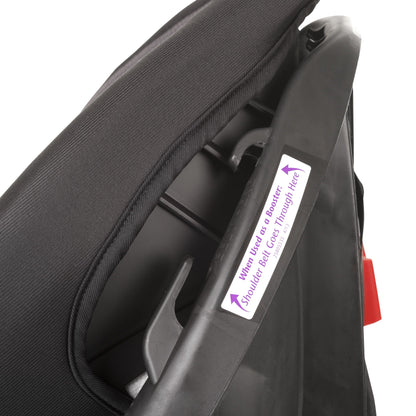 Chase plus 2-In-1 Booster Toddler Car Seat (Huron Black)