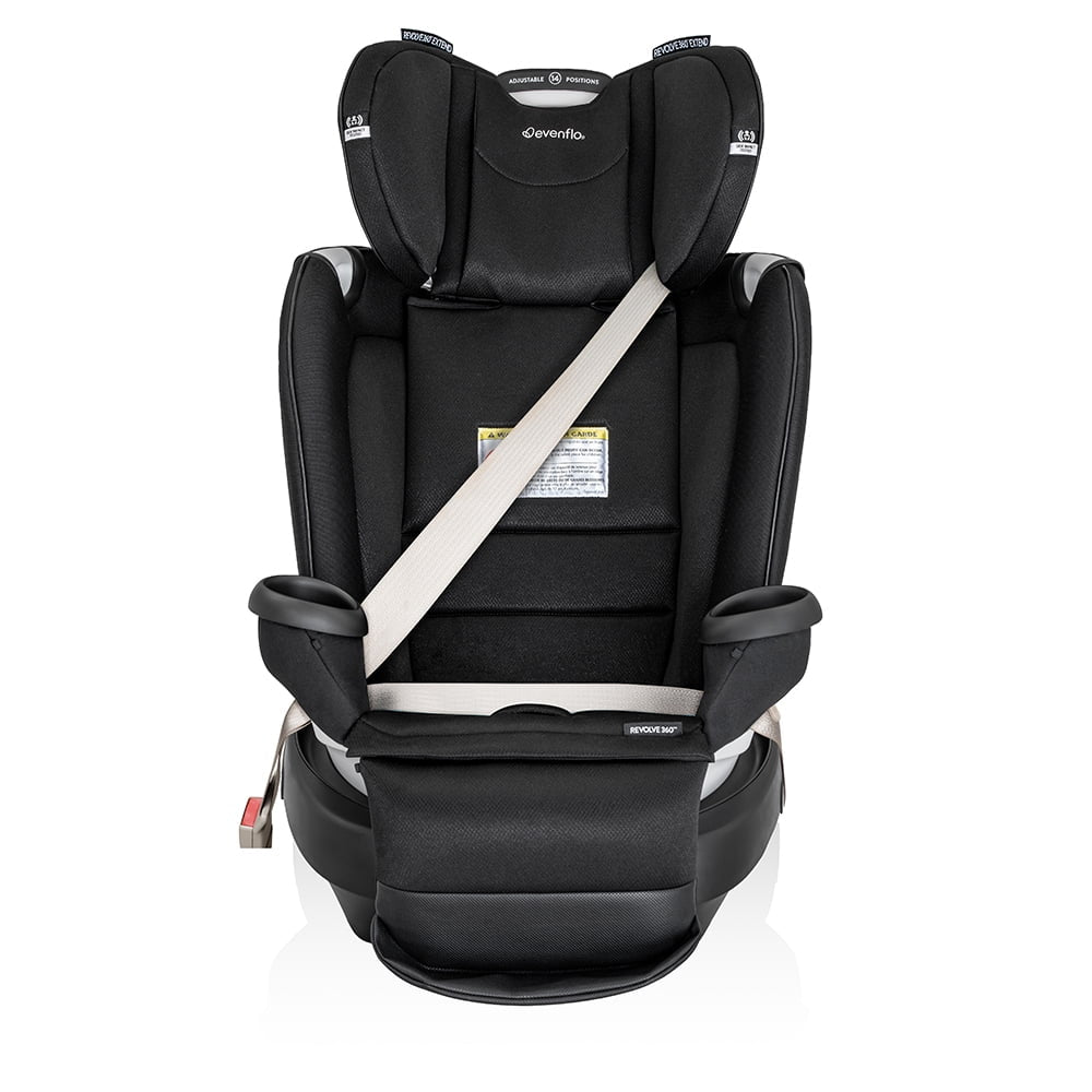 Gold Revolve360 Extend All-In-One Rotational Car Seat with Sensorsafe (Onyx Black)