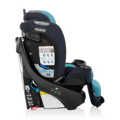 Gold Revolve360 Extend All-In-One Rotational Car Seat with Sensorsafe (Sapphire)