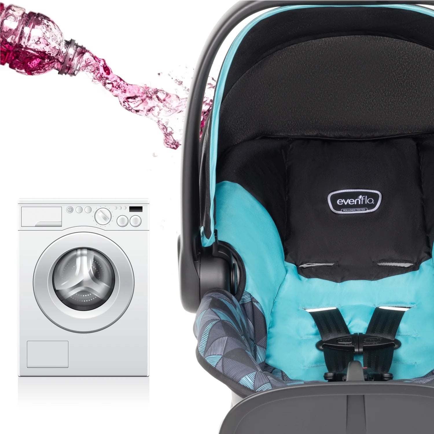 Nurturemax Infant Car Seat (Dallas Blue)