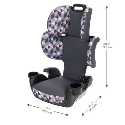 Gotime Sport Booster Car Seat (Viola Purple)