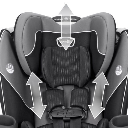 Revolve360 Rotational All-In-One Car Seat (Amherst Gray)