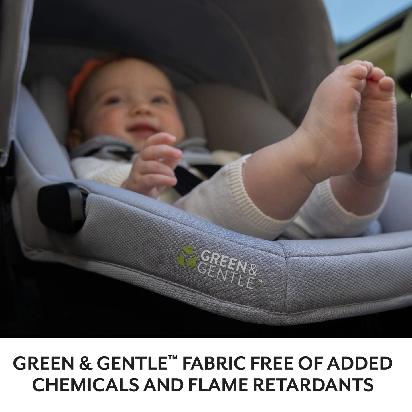 Litemax NXT Rear-Facing Lightweight Preemie and Infant Car Seat 3-30Lbs with Sensorysoothe. Easy Install with Base (Agate)