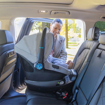 Revolve180 Litemax NXT Rotational Infant Car Seat with Sensorysoothe and with Accessory Load Leg (Quartz)