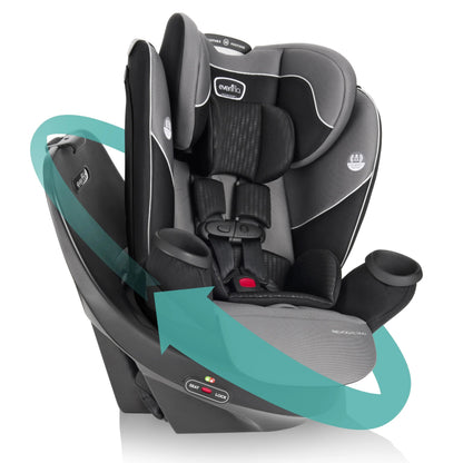 Revolve360 Rotational All-In-One Car Seat (Amherst Gray)