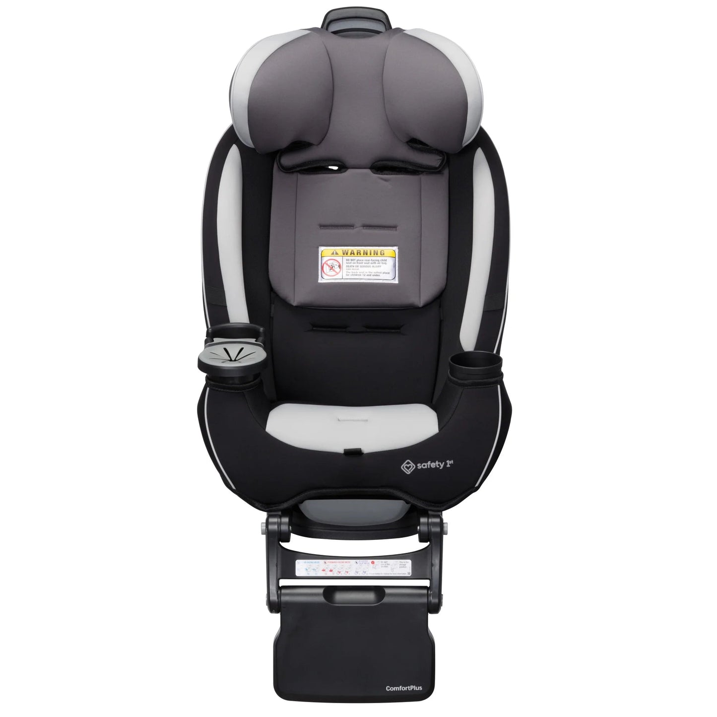 Grow and Go Extend N Ride LX All in One Convertible Infant & Toddler Car Seat, Black Pepper