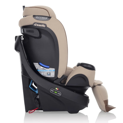 Revolve360 Extend All-In-One Rotational Car Seat with Green & Gentle Fabric (Travertine)