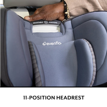 REO by Revolve360 Rotating 2-In-1 Convertible Car Seat, 360 Degrees, Infant to Toddler, Forward and Rear Facing, Compact Design, One-Time Install (Holden)
