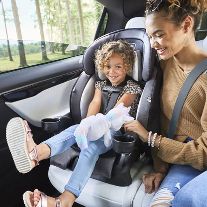 Chase plus 2-In-1 Booster Toddler Car Seat (Huron Black)