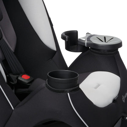 Grow and Go Extend N Ride LX All in One Convertible Infant & Toddler Car Seat, Black Pepper