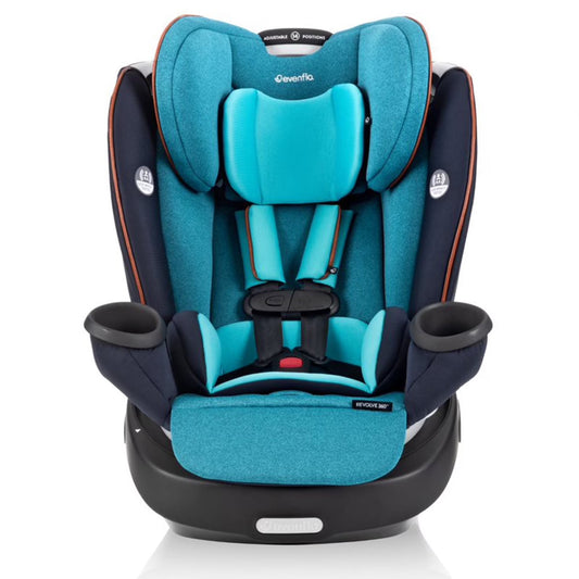 Revolve360 Rotational All-In-One Convertible Baby Car Seat (Sapphire Blue)