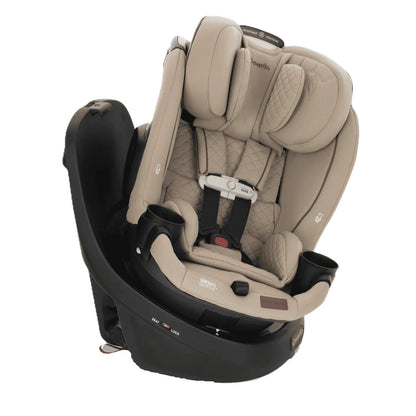 REO by Revolve360 Rotating 2-In-1 Convertible Car Seat, 360 Degrees, Infant to Toddler, Forward and Rear Facing, Compact Design, One-Time Install (Holden)