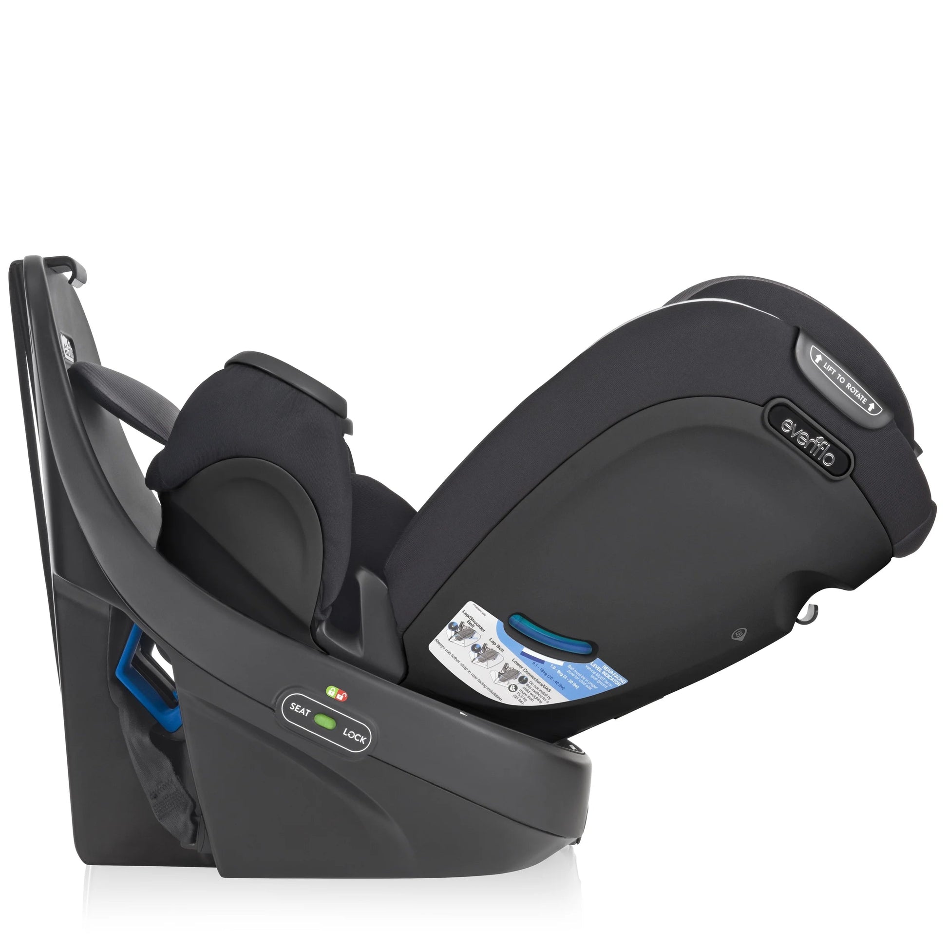 Revolve360 Rotational All-In-One Car Seat (Amherst Gray)