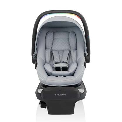 Revolve180 Litemax NXT Rotational Infant Car Seat with Sensorysoothe and with Accessory Load Leg (Quartz)