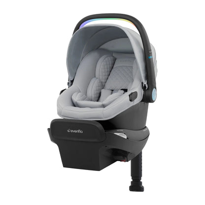 Revolve180 Litemax NXT Rotational Infant Car Seat with Sensorysoothe and with Accessory Load Leg (Quartz)